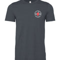 HEATHER MID NAVY - 3001CVC - FRONT